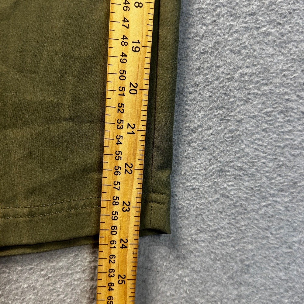 Old Navy Athletic Hiking Pants StretchTech Womens Large Olive Green Cropped - Picture 7 of 11